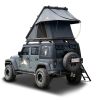 Adventurer Rooftop Tent Hardshell with Luggage Racks&Replaceable Rain Flies, Truck Bed Tent for Camping, Pop Up Overland Roof Top Tents for Truck Jeep